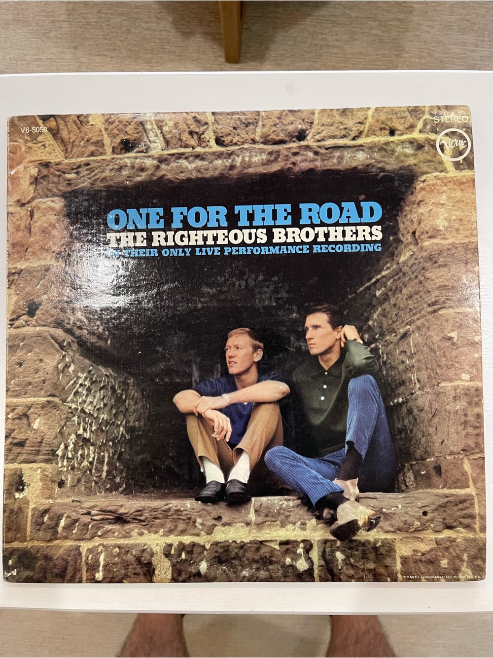 One For The Road - The Righteous Brothers Vinyl LP